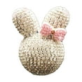 thumbnail image 2 of NIBOLOG Car Air Freshener Holder Bunny Bowknot Shape Shiny Rhinestone Auto Air Outlet Freshener Perfume Clip, 2 of 7