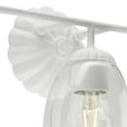 thumbnail image 5 of Quillan Collection Three-Light White Plaster Transitional Bath & Vanity Light, 5 of 13