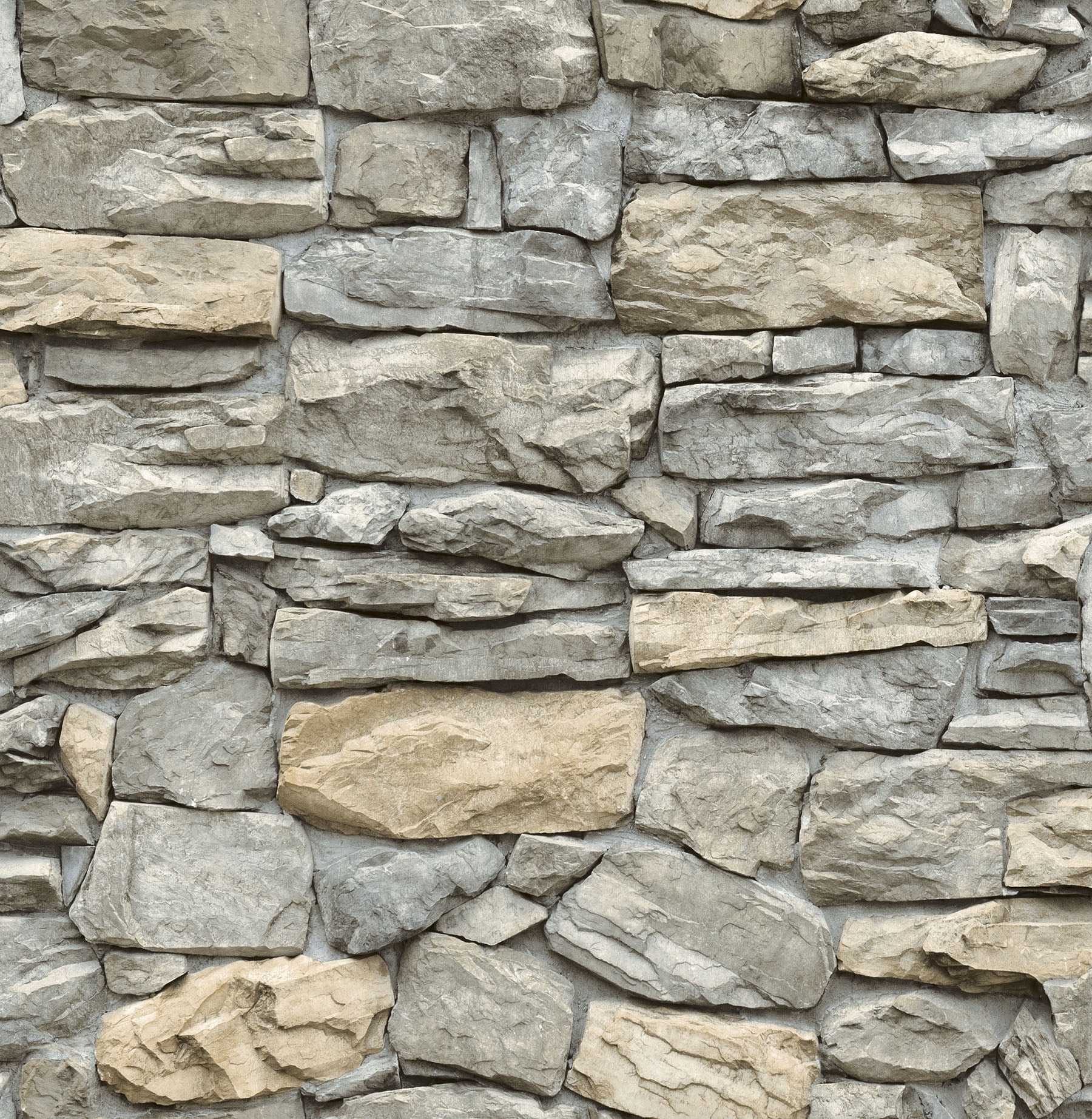 insluiten landheer eenvoudig InHome Kilkenny Stone Peel & Stick Wallpaper - Walmart.com