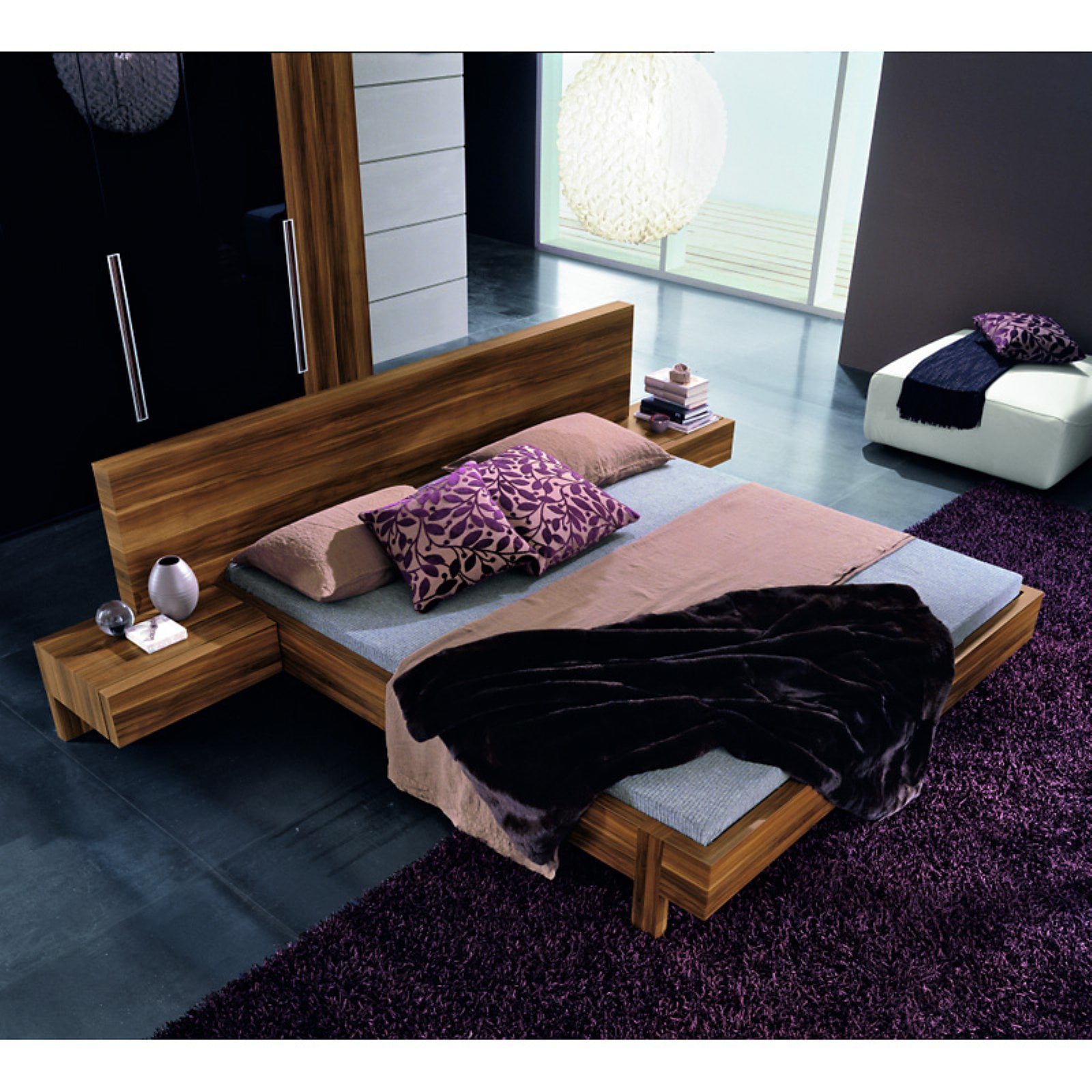 Rossetto Gap Platform Bed Com