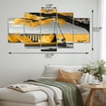 thumbnail image 4 of Designart "Country Comfort Farmhouse Yellow wall art II" Floral Metal Wall Décor Set, 4 of 5