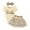 Khaki, variant on Xmyrz Baby Girl Outfits Skirts Set Leopard Print Going Out Recreation Trendy Letter Clothes Sets Clothing Suits