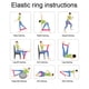 thumbnail image 4 of Bandas de resistencia de la correa elástica bandas de resistencia de yoga herramienta de fitness de yoga 6pcs Ejercicio de yoga Correa de tracción Bandas de resistencia de la ANGGREK Otros, 4 of 8