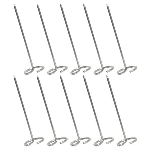 TABLETREANDS 10Pack Heavy Duty Grilling Skewers Stainless Steel For Air Fryer And Electric Oven Barbecue