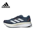 thumbnail image 3 of Zapatillas de running Adidas Original Adizero Boston 11 Marathon para hombre, de caña baja, con amortiguación de impactos, color beige, 3 of 5