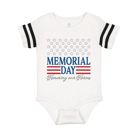 

Inktastic Memorial Day- Honoring our Heroes Gift Baby Boy or Baby Girl Bodysuit