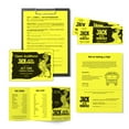 thumbnail image 2 of Bright Color Paper, Neenah Astrobrights®, Letter Paper Size, 24 Lb, FSC Certified®, Lift-Off Lemon, Ream Of 500 Sheets, 2 of 5