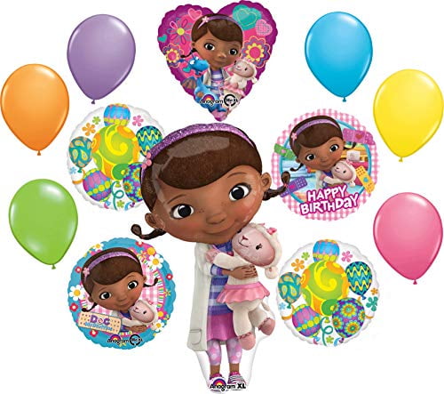 2 Bags of 8 COUNTS Doc McStuffins Birthday Party Blowouts Toy for Party 