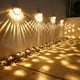 thumbnail image 1 of Luz de pared con sensor LED para exteriores, impermeable, porche, jardín, aplique, iluminación, lámpara Solar, luces, valla de patio, decoraciones, luz blanca JAMW Sencillez, 1 of 5