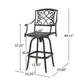 thumbnail image 4 of Copper Bar Stool (Single), 4 of 8
