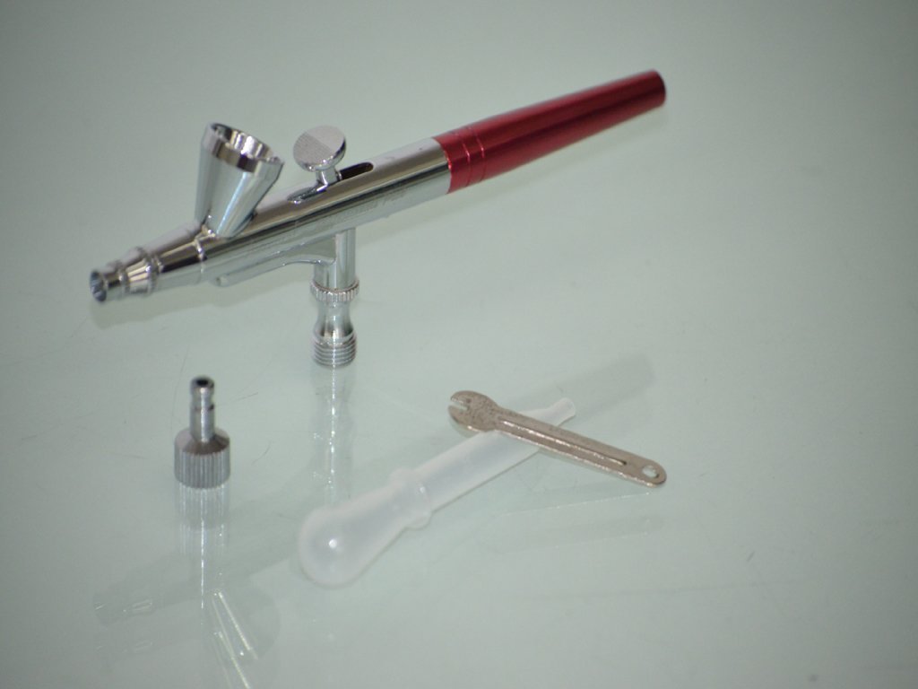 Aerograph Tattoo Airbrush 0.2-0.4mm AG-136B Set Dual Action Gravity Feed Airbrush