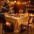 thumbnail image 4 of Sequin Tablecloth 47.24 x 47.24 Inches, Sparkling Polyester Table Cover for Wedding Birthday Party Events, Glitter Decorative Table Linen for Halloween Thanksgiving Christmas Home Decor, 4 of 7