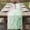 Green, variant on Table Runner 90 Inches Long for Kitchen Dining, Abstract Beach Dresser Scarf Farmhouse, Dining Table Decorations for Wedding/Parties, Summer Colorful Coastal Ocean Sea Wave 13 x 90 In