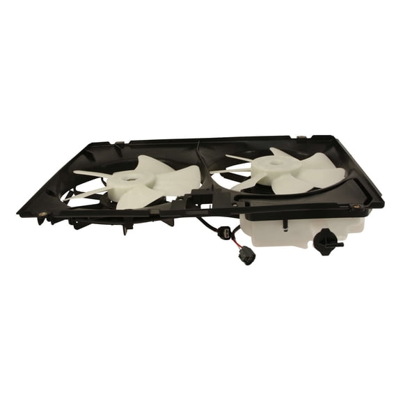 TYC 621600 Dual Radiator and Condenser Fan Assembly Fits select: 2006 TOYOTA SIENNA