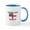 White/Blue Inside, variant on CafePress - The Episcopal Church Welcomes You Mugs - 11 oz Ceramic Mug - Novelty Coffee Tea Cup
