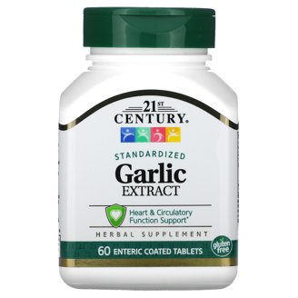 21st Century Echinacea Extract Veg Capsules - 250 Mg, 60 Count, Standardized 4% Phenolic Compounds, Gluten Free