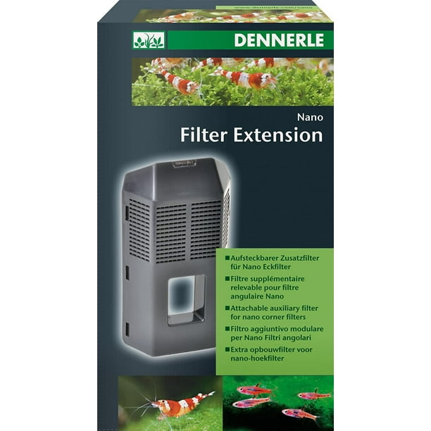Clan Latin Inflates Dennerle Nano Filter Extention, Black (5840), Recommended and increases  Filter capacity By Brand Dennerle - Walmart.com