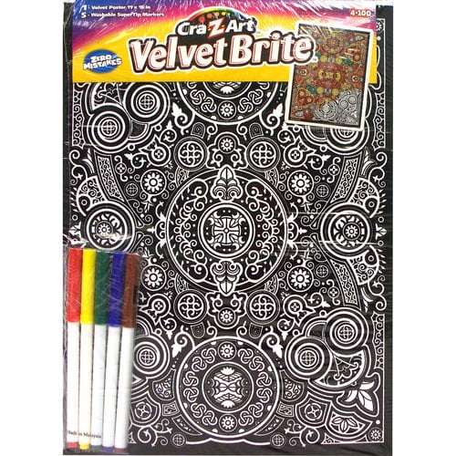 Cra-Z-Art Velvet Brite Posters - Walmart.com Cra-Z-Art Velvet Brite Posters - Walmart.com