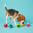 thumbnail image 3 of Vibrant Life Multicolor Emoticon Latex Dog Toys with Squeakers, Chew Level 2, 5 Count, 3 of 10