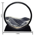 thumbnail image 5 of Aoderun Moving Sand Art Picture 3D Color Quicksand Decor Home Relaxing Toy (7" Black), 5 of 5