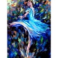 thumbnail image 1 of Pintura de diamante (DB6805) Kit de bricolaje Bailarina de ballet 5D Cuadro de arte de diamantes de imitación redondo completo 50x70cm FLhrweasw Nuevo, 1 of 1