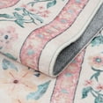 thumbnail image 2 of Lahome 8'x10' Floral Washable Rugs for Living Room, Non Slip Pink Girls Bedroom Rug with Rubber Backing, Soft Ultra Thin Carpet for Nursery Playroom, 2 of 6