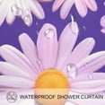 thumbnail image 3 of yowmns Printed Waterproof Shower Curtain Set with Hooks - Stylish Bathroom Decoration, 3 of 6