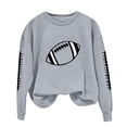 thumbnail image 4 of PNTUTB Oversized Sweatshirts for Women Printed Casual Loose Long Sleeve No Hoodie Crew Neck Sweatshirt, 4 of 5