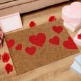 thumbnail image 2 of BallsFHK Valentine's Day Door Mat Front Door Outdoor Welcome Mat Fun Door Mat Home Non-slip Rug Decoration, 2 of 3