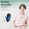 thumbnail image 1 of MORESEC 2Pcs Portable Air Cleaner, Wearable Negative Ion Generator for Personal Space, Rechargeable Necklace Design with Digital Display, Removes Airborne Particles and Odors for Indoor Outdoor Use, 1 of 9
