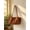 Brown, variant on Woven Tote Bag for Women, Large Capacity Summer Beach Shoulder Handbag