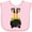 AD-Pink, variant on Inktastic Halloween, Witch Cauldron, Witch Legs, Potion Boys or Girls Baby Bib