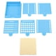 thumbnail image 2 of Plantilla De Notas Adhesivas, Dispensador De Notas Adhesivas Multifuncional De Plástico ABS Para Oficina Escolar, 2 of 7
