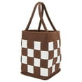 thumbnail image 1 of Felt Bike Basket, Colorfast 11lb Load Bearing Felt Bicycle Basket  For Camping, 1 of 8