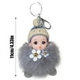 thumbnail image 3 of Cute Bag Charm Lovely Keychain Gift Keychains For Backpack Charm- For Handbag, Purse, Backpack, Car Keys, 3 of 5