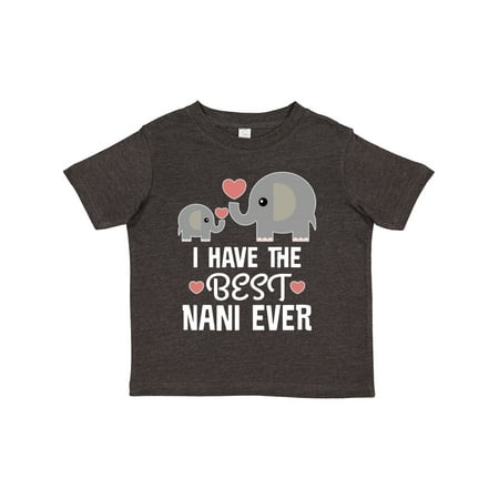 

Inktastic Best Nani Ever Grandchild Gift Toddler Boy or Toddler Girl T-Shirt