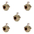 thumbnail image 3 of Transemion Outdoor Natural Bird Cage Simple And Exquisite Craftsmanship Natural Hay as shown 5Set, 3 of 6