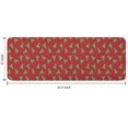 thumbnail image 7 of Red Christmas Tree Pattern Kitchen Rug Mat,Kitchen Runner Rugs Non Skid Washable,Decorative Kitchen Floor Mats for Kitchen,Sink,Laundry,17"x47.2", 7 of 7