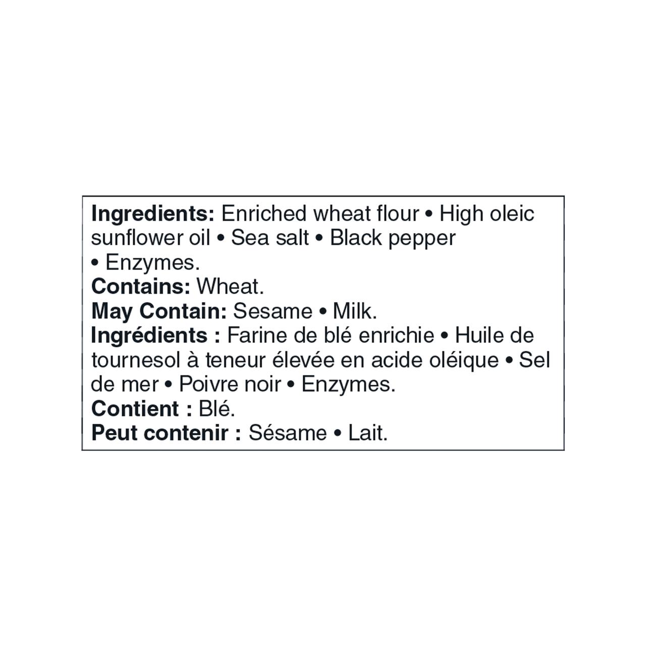 Our Finest Black Pepper Water Crackers