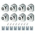 thumbnail image 1 of Uxcell Rouleaux de Porte de Douche Simple Roues en Cuivre Guides de Poulies 25mm 8, 1 of 6