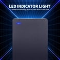 thumbnail image 2 of 2.5 inch SATA External Hard Drive Case Portable USB 3.0 Hard Drive Enclosure Tool-Free High-Speed Transmission HDD Case, 2 of 8