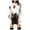 White, variant on TJAZFJPA Summer Dress with Sleeves Comfortable Dress for Women Vintage Print Dress Long Sleeve Hoodies Long Sleeve Midi Dresses with Pockets Fairy Dress African Dresses for Women