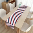 thumbnail image 1 of Veeogra Clearance,kitchen essentialsTable Runner,American Flag 4th July Patriotic Memorial Day Table Runner Independence Day Holiday Kitchen Table Decoration Indoor Outdoor Home Phome essentials, 1 of 4