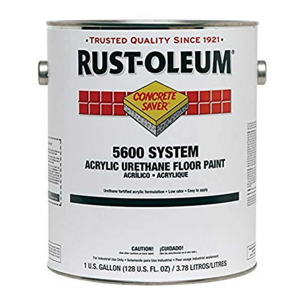RUSTOLEUM 251286 5600 Floor Paint Urethane Modified Acrylic 1 gal