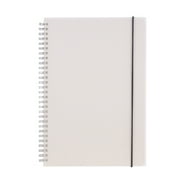MABOTO B5 Coil Notebook Spiral Notebooks with Elastic Band Dotted Pages Diary Journal Memo Office and School Supplies