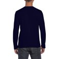 thumbnail image 3 of Gildan Mens Soft Style Long Sleeve T-Shirt (Pack of 5), 3 of 5