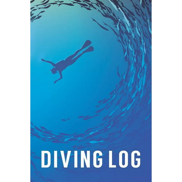 Diving Log Customized Deep Sea Blue Dive Log Book For Experienced and