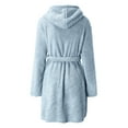 Bathrobes for Women S Women Hooded Bathrobe Lightweight Soft Short