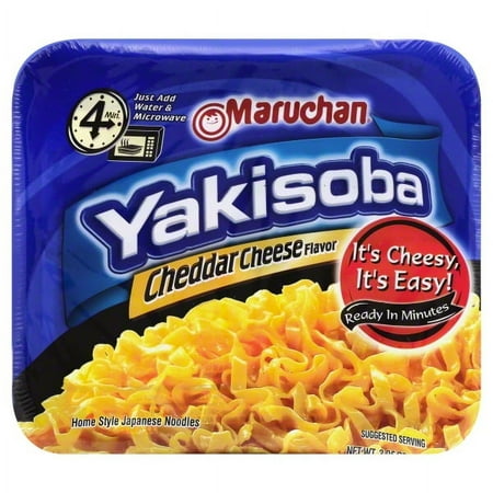 UPC 041789007668 product image for Maruchan Yakisoba Cheddar  3.96 Ounces Pack of 4 | upcitemdb.com