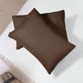 thumbnail image 4 of Unique Bargains Soft 1800 Series Microfiber Long Pillowcases, Full-Size, 4 of 10